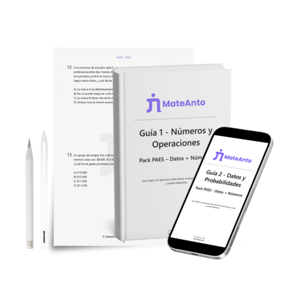 Pack PAES MateAnto con guías digitales y material imprimible.