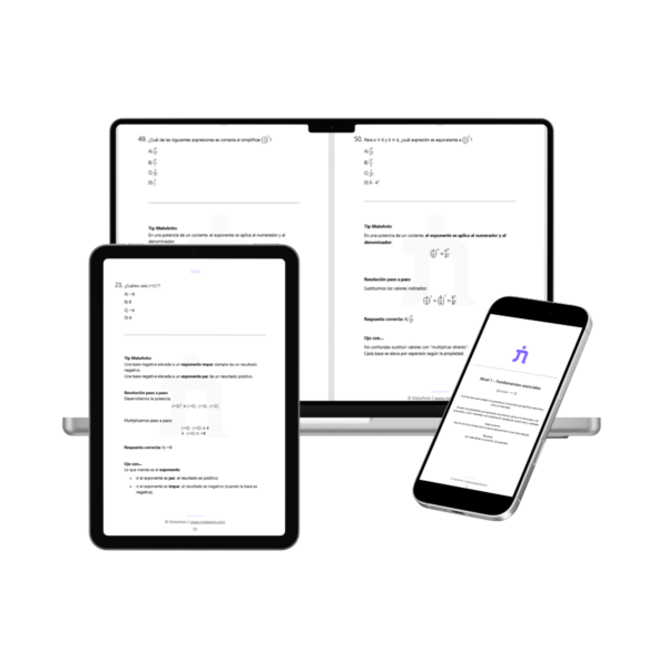 Estructura del libro Potencias Estructura de niveles del libro Potencias Aprender desde cero de MateAnto