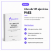 Libro de 100 ejercicios PAES Matemática 1 MateAnto con ejercicios tipo prueba y resolución paso a paso