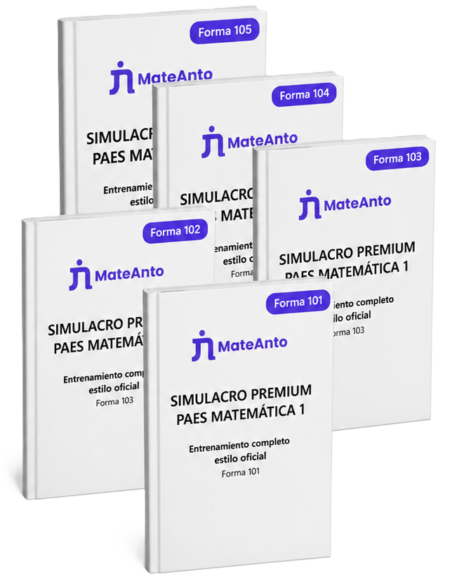 ensayo paes matematica 1 pack completo simulacros mateanto